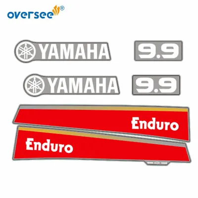 For Yamaha 9.9HP 2 Stroke Outboard Graphics/Sticker Kit Top Cowling Sticker • $23.80