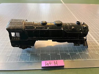 Marx Train Diecast Metal 999 Locomotive SHELL W/Trailing Truck PART LOT H • $18.95