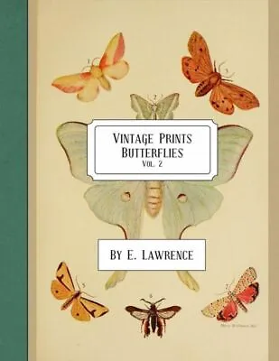 Vintage Prints: Butterflies: Vol  2 • $14.80