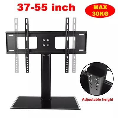 Universal TV Stand Bracket Table Top For 32 37 40 42 43 50 55  Inch LCD Plasma • £24.99