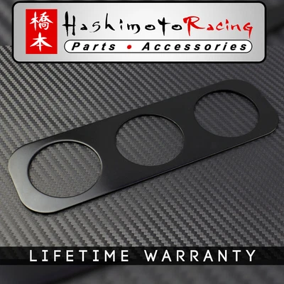 $27 • Buy Aluminum Triple 52mm Gauge Pod Holder Fits All Year Nissan S13 240sx 200sx 180sx