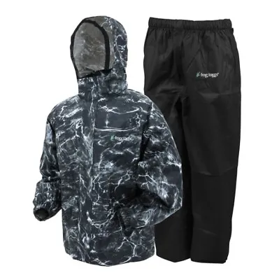 Frogg Toggs All Purpose Rain Suit Mens Size Large Mossy Oak Element Blacktip • $39.99