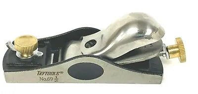 Taytools 468273 Low Angle Block Plane Stainless Steel Knuckle Cap Hardness 55-60 • $49.99