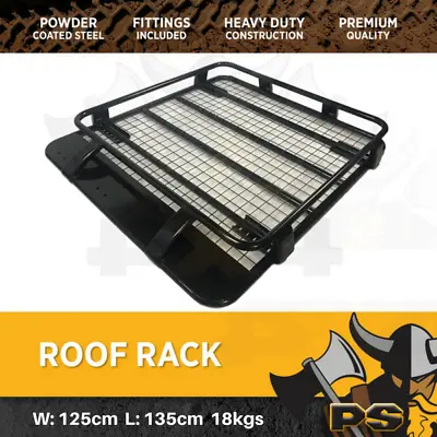 Steel Cage Roof Rack For Ford Ranger PX MK2 MK3 2012-2021 Wildtrak Dual Cab • $459