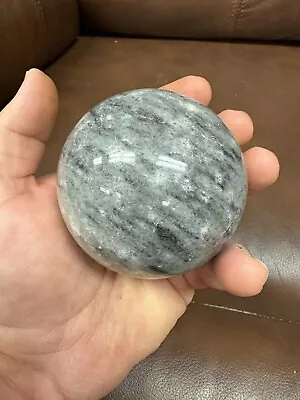 Ancient Granite Crystal Sphere Ball Earth Healing Deep Meditation Blessing • $20