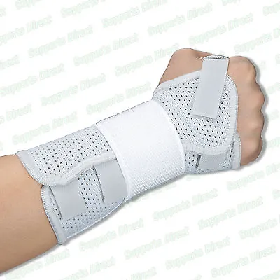 £7.99 • Buy Breathable Wrist Support Brace Splint For Carpal Tunnel, Arthritis Sprain Strain