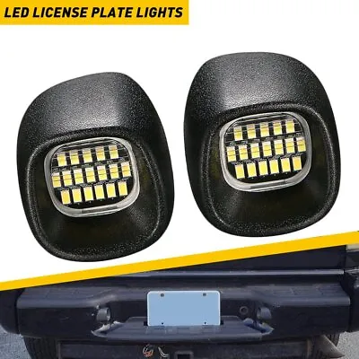 White LED License Plate Lights Tag Lamps For Chevy S10 GMC Sonoma Blazer Jimmy • $14.98