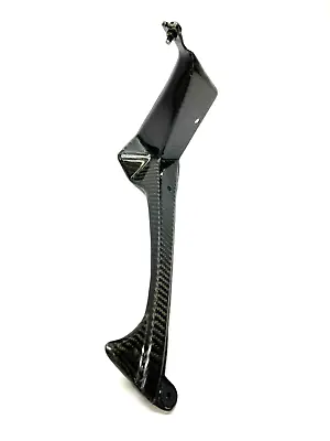 2009 09-12 Ninja Zx6r Front Upper Side Nose Trim Fairing Cowl Carbon Fiber Right • $49.99