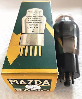 MAZDA 6L6G VT-115 NOS/NIB Valve France Stereo Electron Amplifier Vacuum Tube! • $87.12