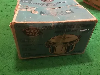 Vintage Mirro Mastic 12 QT Speed Pressure Canner Cooker M-0312 USA Nice Seal! • $36