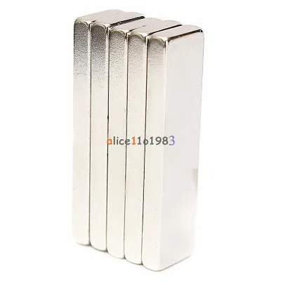 £1.93 • Buy Big Strong Block Rectangle Cube Magnets 40x10x4mm Rare Earth N38