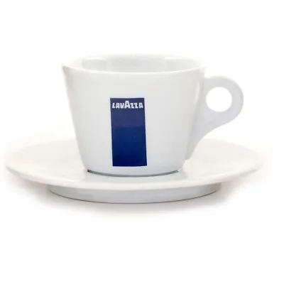 X1 Lavazza Cappuccino Cup & Saucer Set Coffee Italian Mug CUPS Cafe Expresso Tea • £10.99