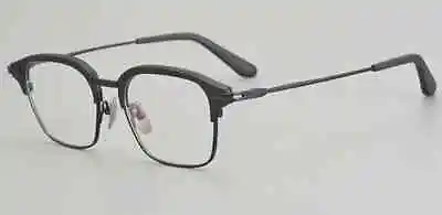 Large Black Browline Glasses Combination Vintage Style Glasses Malcolm X • $134