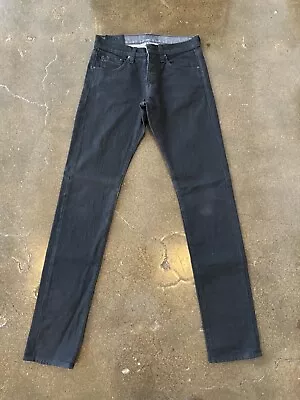 NWOT J Brand Tyler Perfect Slim Black Waxed Stretch Denim Sz. 29 • $35.50