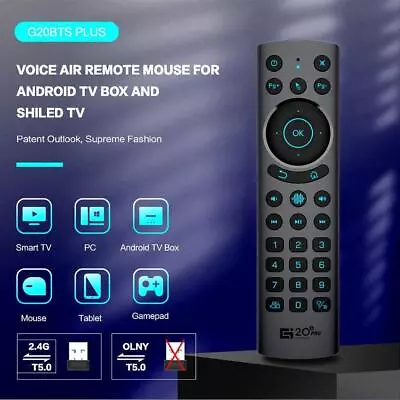 G20BTS PLUS Smart Voice Bluetooth-Compatible 2.4G RF Gyroscope Remote Control • $20.79