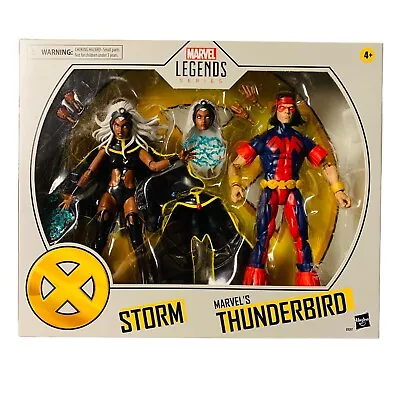 Marvel Legends Storm & Thunderbird Deluxe 6” Action Figure Set X-men Hasbro MISB • $43.88