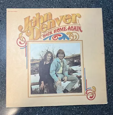 LP John Denver  Back Home Again  Free Shipping • $3.49