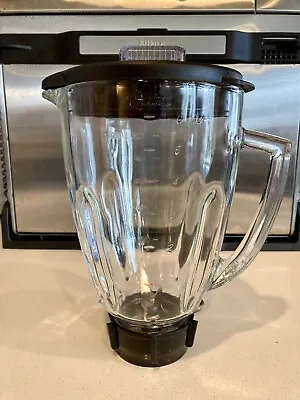 $15 • Buy Genuine Oster Blender Replacement 6 Cup Glass Jar With Lid/Base