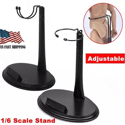 1/6 Action Figure Stand Base Holder For Hot Toys Phicen Doll Display U /C Hook • $9.79