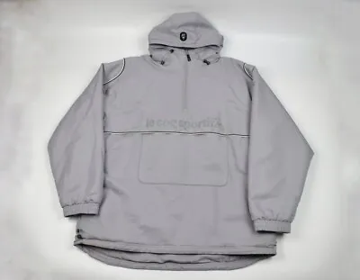 Le Coq Sportif Jacket Size XL Mens  Grey Pullover Paddes 1/4 Zip Reactive • £29.99
