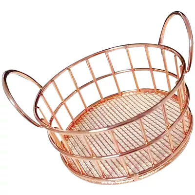 Wire Storage Baskets For Fruit Mesh Bin - Rose Gold • $8.99