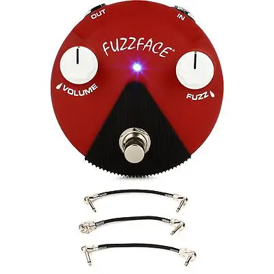 Dunlop FFM6 Band Of Gypsys Fuzz Face Mini With Patch Cables • $178