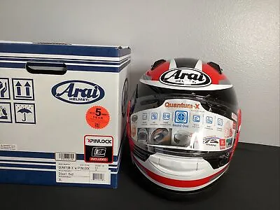 Arai Quantum-X Helmet - Steel Red - Size XL - OPEN BOX • $699.95