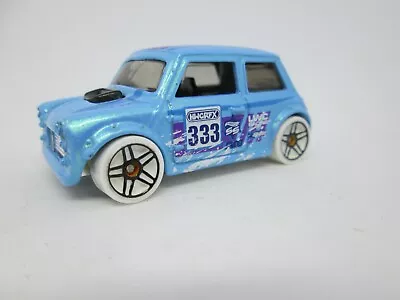 Hot Wheels Mini Cooper (Austin Mini Morris) From 2017 Snow Stomers Light Blue Va • $3.99