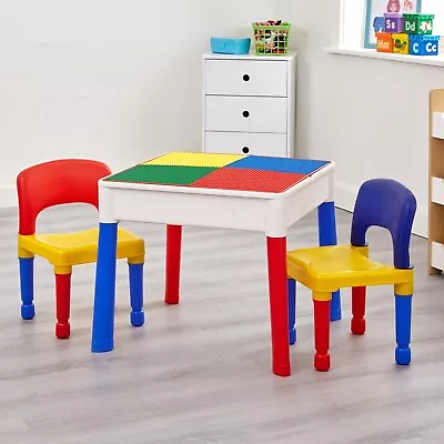 Kids 5-in-1 Activity Table And 2 Chairs • £49.99
