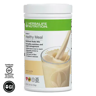 HERBALIFE Formula 1 Healthy Meal Nutritional Shake - French Vanilla 26.4oz • $44.95