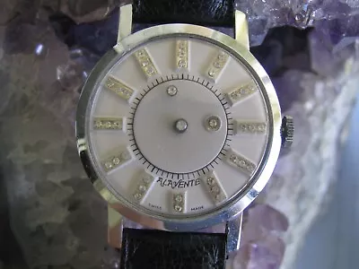 Vintage Alavente Mystery Dial Wrist Watch Ca 1960s • $79.99