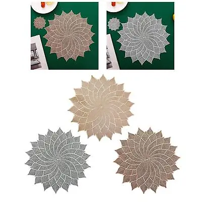 $12.23 • Buy Placemats Table Mats Washable Non Slip For Centerpiece Dining Table Decor
