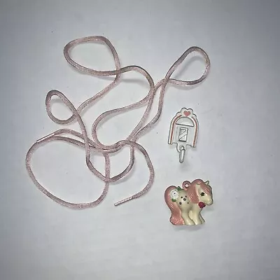 Hasbro Charmkins My Little Pony Charm Figure & Necklace Clip Vintage 1983 • $17