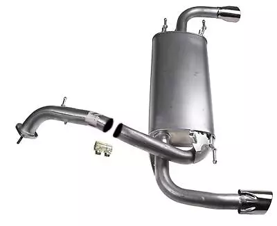 OE Style Dual Outet Muffler W Chrome Tips For 10-2013 Mazda 3 Turbo L3P1-40-100B • $269