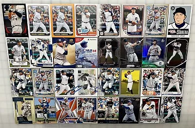 MIGUEL CABRERA - Huge 32 Different Card Lot! Topps Donruss+! Marlins Tigers! $ • $2.99