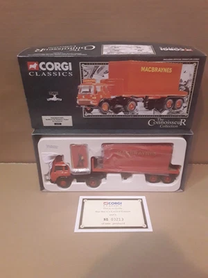 £24.45 • Buy Corgi Classics Connoisseur 22502 Bedford TK + Trailer MacBraynes + Certificate 