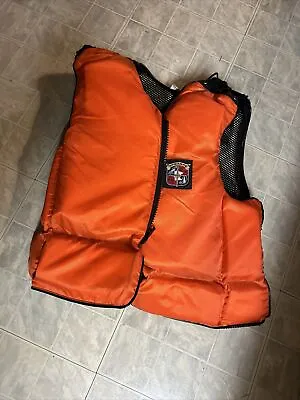 Vintage Stearns Lifejacket Flotation Device Adult Large ILV-400 44-46 Orange USA • $60