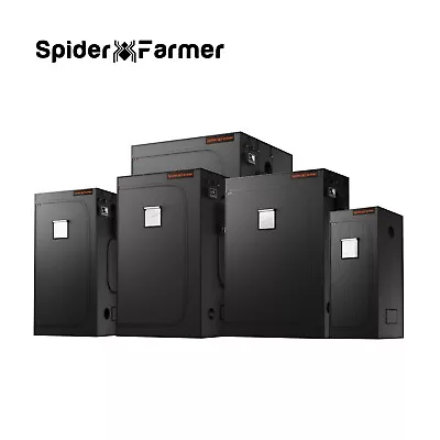 Spider Farmer Indoor Grow Tent Mylar Green Room 1680D Oxford  Hydroponic Plant • $119.99