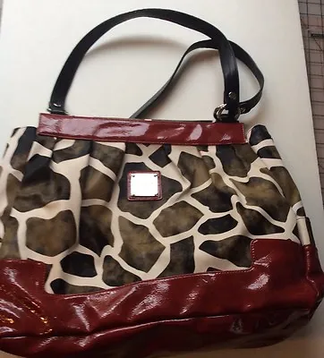 New Miche - PRIMA BASE SHELL  LEXI  RED GIRAFFE PRINT - Base Not Included NWOT • $19.99