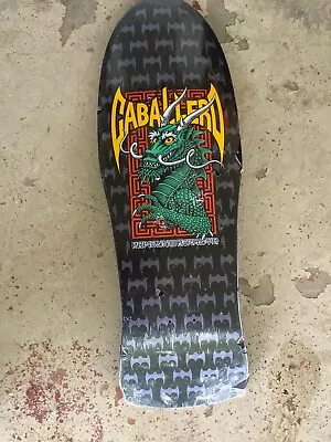 Powell Peralta Vintage 1980’S Rare Steve Caballero Bats & Bones Skateboard Deck • $1900