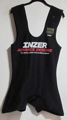 $145 • Buy Inzer First Generation 2-Ply HardCore Squat Suit Size 33 Black (Lightly Used)