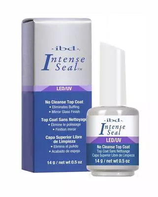 IBD LED/UV Intense Seal No Cleanse Top Coat 0.5 OZ • $13.95