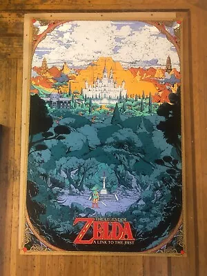 $1324.99 • Buy Kilian Eng Zelda Link To The Past Screenprint Private Commission Limited Edition