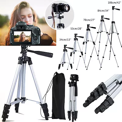 Universal Tripod Telescopic Camera Holder Portable For CANON NIKON SONY DSLR SLR • £9.89