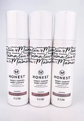 The Honest Company Honest Mama Body Unscented Lotion 8 Fl Oz Each Lot Of 3 • $34.95