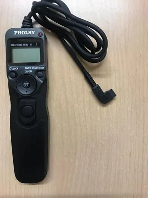 PHOLSY S6 Timer Camera Remote Control Cable With Intervalometer • £24.99