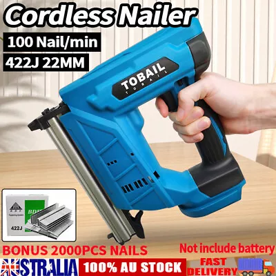 Brushless Cordless Staple Nailer Stapler Finish Nail Gun For Makita 18V Battery • $119.99