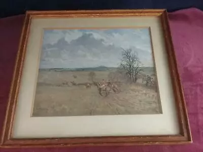 Lionel Edwards THE QUORN FROM BAGGRAVE TO LOWESBY HUNTING PRINT • £39.99