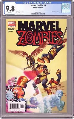 Marvel Zombies #4A 1st Printing CGC 9.8 2006 3951625011 • $83