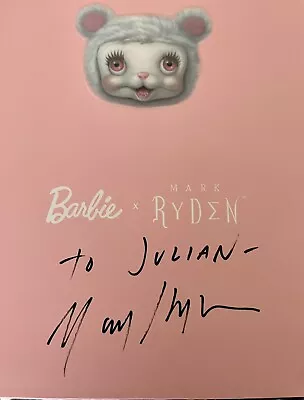 Signed Mattel Creations Pink Pop Barbie Mark Ryden X Barbie Doll Personalized! • $1349